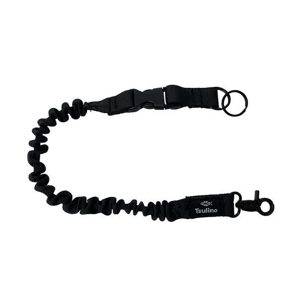 ラインが絡みにくいリーシュコード【フィッシュグリップ・プライヤーの滑落防止アイテム】(ショート)